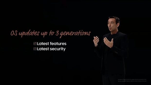 Samsung mit drei Jahren Android-Updates