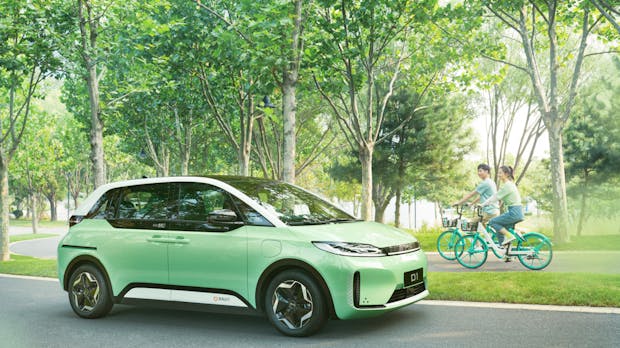 Dreist geklaut: Chinesischer Stromer Didi D1 sieht dem VW ID-3 zum Verwechseln ähnlich
