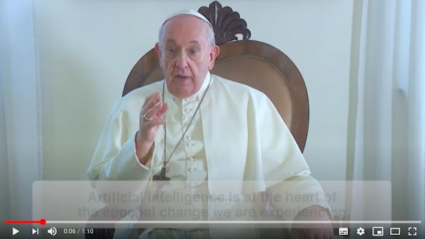 Urbi et KI: Papst Franziskus betet für künstliche Intelligenz