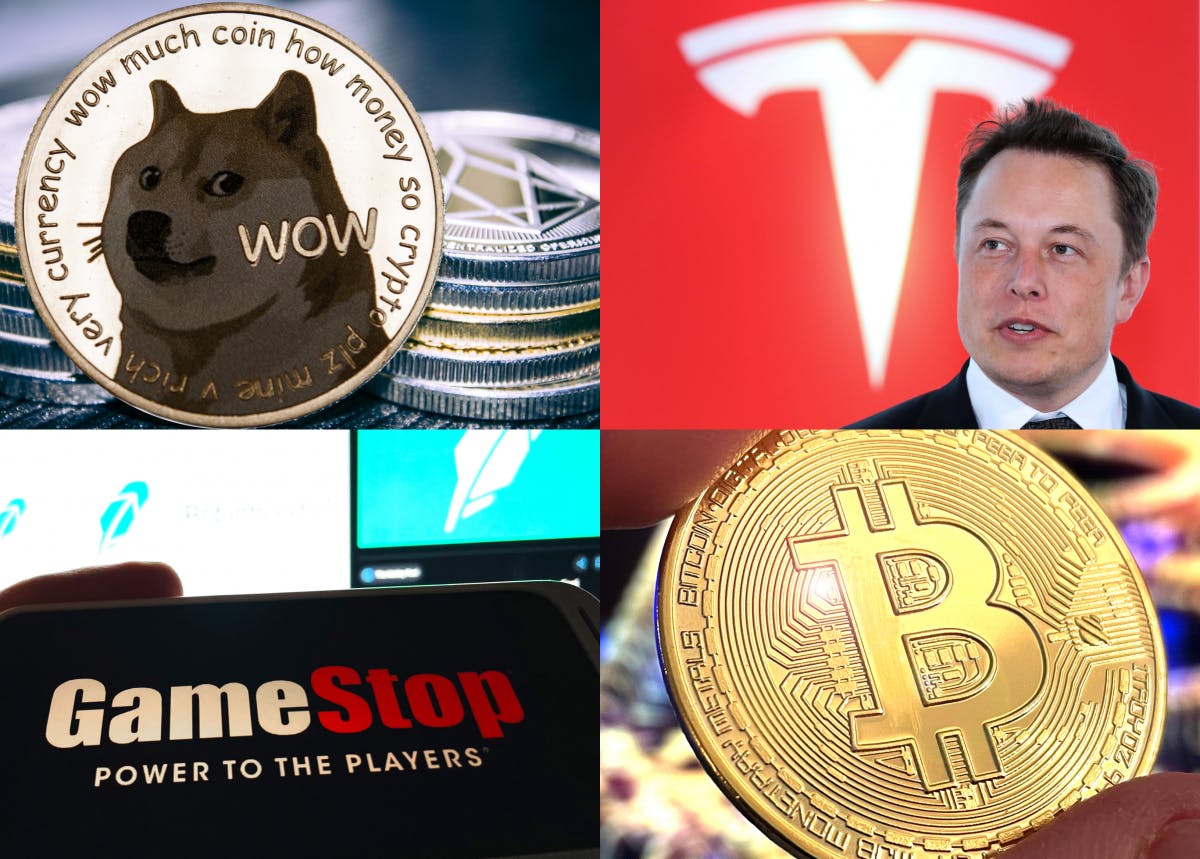 Gamestop Tesla Bitcoin Wie Memes Und Storys Die Finanzwelt Erschuttern