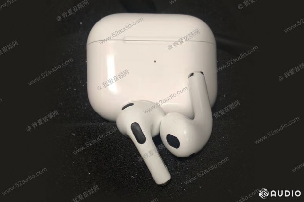 Airpods 3 Apple Leak.  Appel morsen
