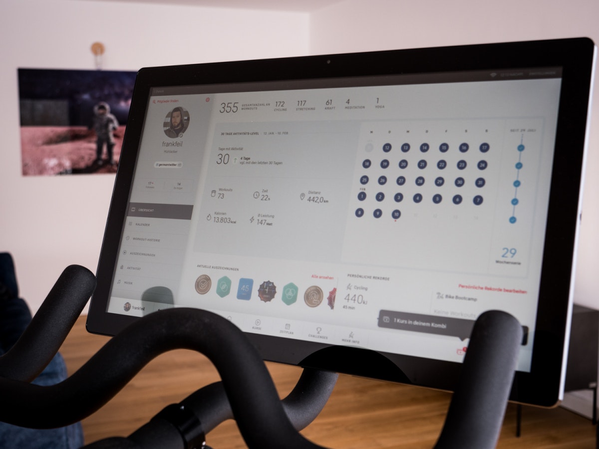 Peloton – Test – Display