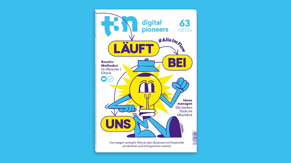 Kreativ sein – t3n 63 zeigt, wie es geht!