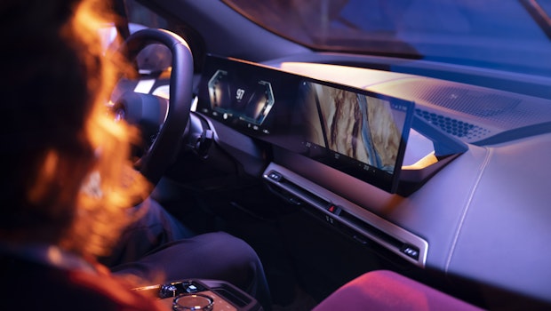 BMW OS 8 – das neue iDrive für den BMW iX. (Bild: BMW)