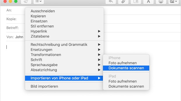 So könnt ihr den Dokumentenscanner eures iPhones vom Mac aus steuern