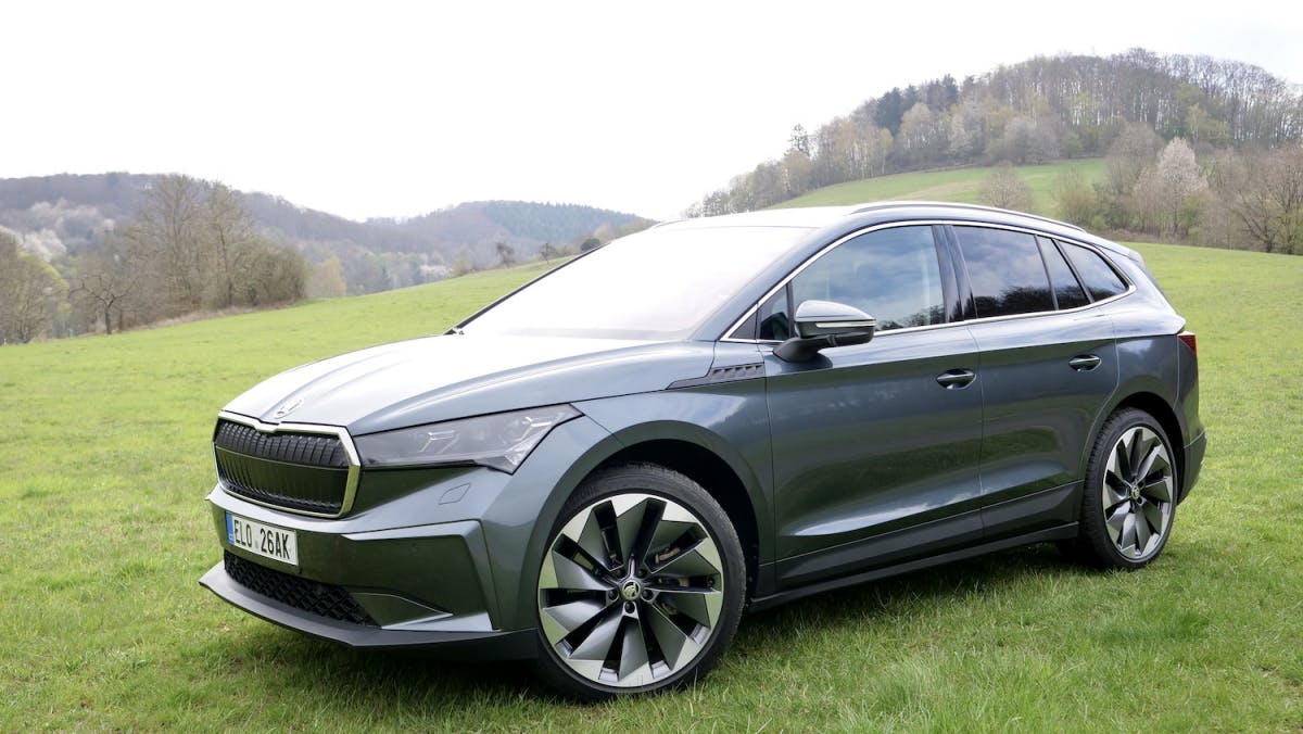 Test drive in the Skoda Enyaq iV: the electric car that many have been waiting for