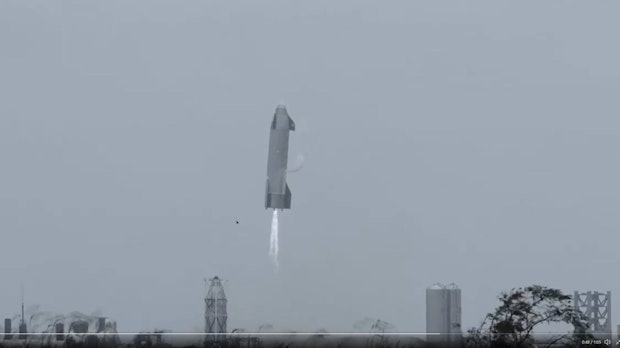 SpaceX muestra un gran video del quinto vuelo de la nave espacial